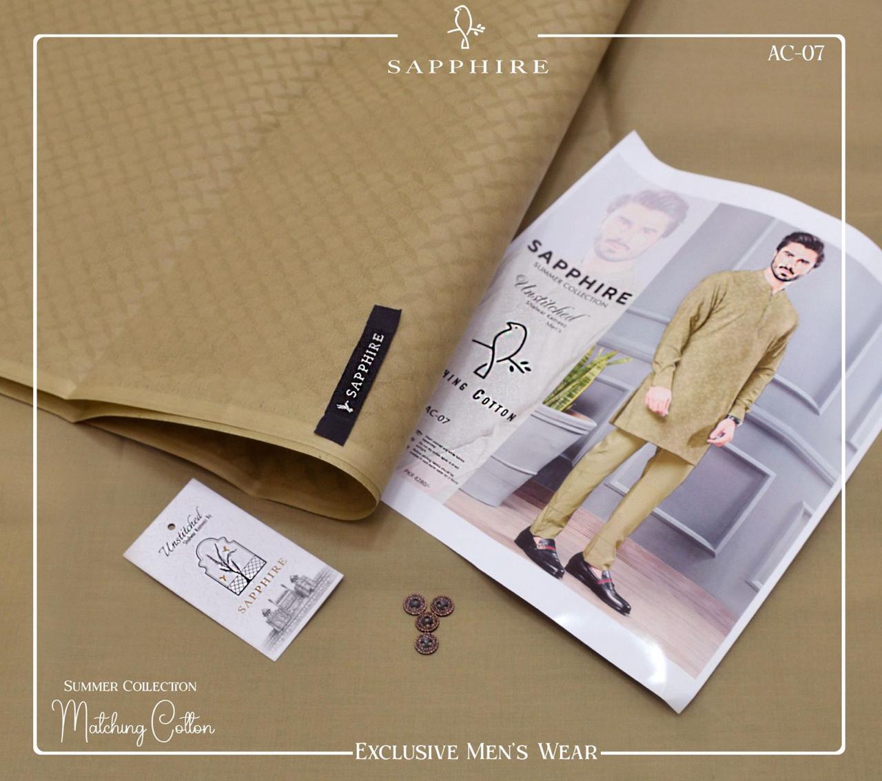 Sapphire  Men’s Luxury Summer Collection 2025