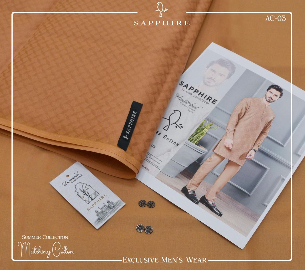 Sapphire  Men’s Luxury Summer Collection 2025