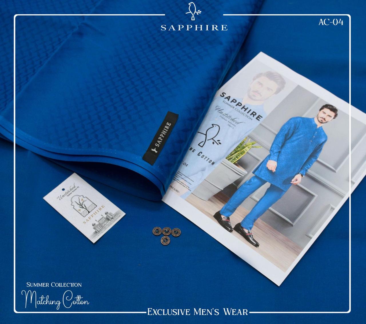 Sapphire  Men’s Luxury Summer Collection 2025